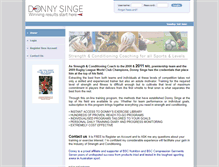 Tablet Screenshot of don.fitnessplatform.com